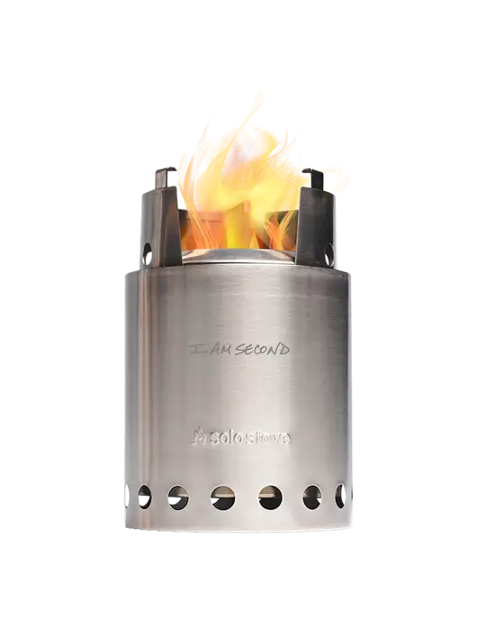Solo Stove Titan w/I Am Second Logo