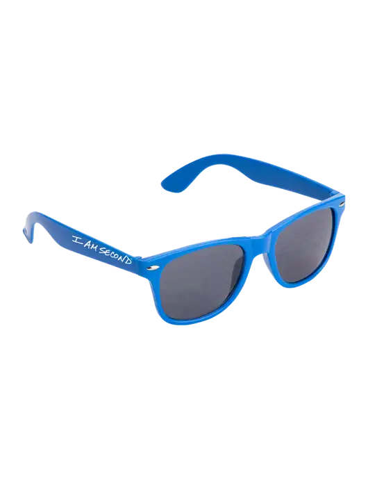 Daytona Blue Sunglasses w/I Am Second Logo